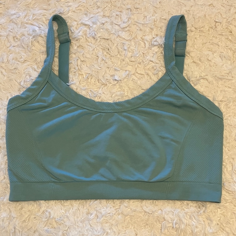 Old Navy Active Sports Bras in Teal, Gray, and Maroon - Picture 3 of 14